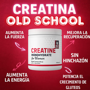 Creatina para Mujeres – Fórmula Especial para Aumentar Glúteos