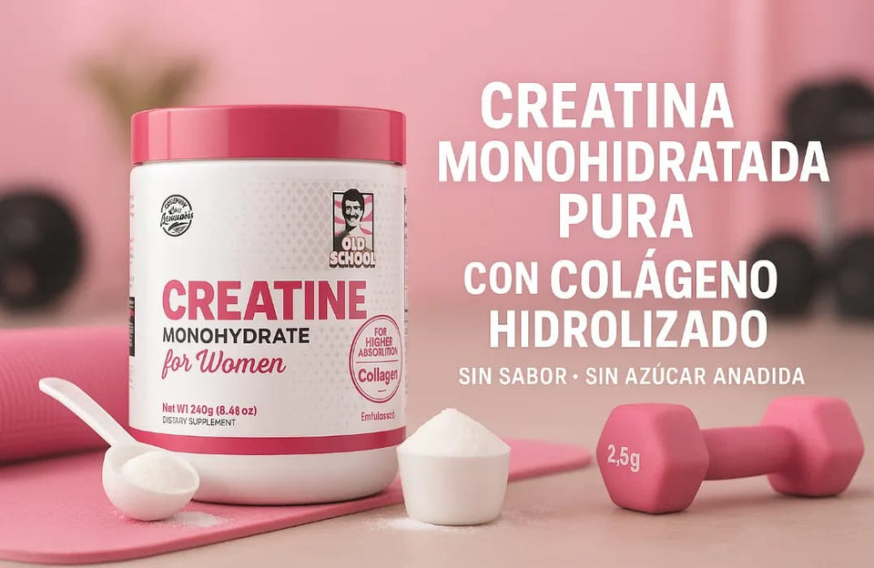 Creatina para Mujeres – Fórmula Especial para Aumentar Glúteos