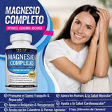 ✅ "MAGNESIUN COMPLEX 8 EN 1 :FORMULA ORIGINAL" 90 Cápsulas