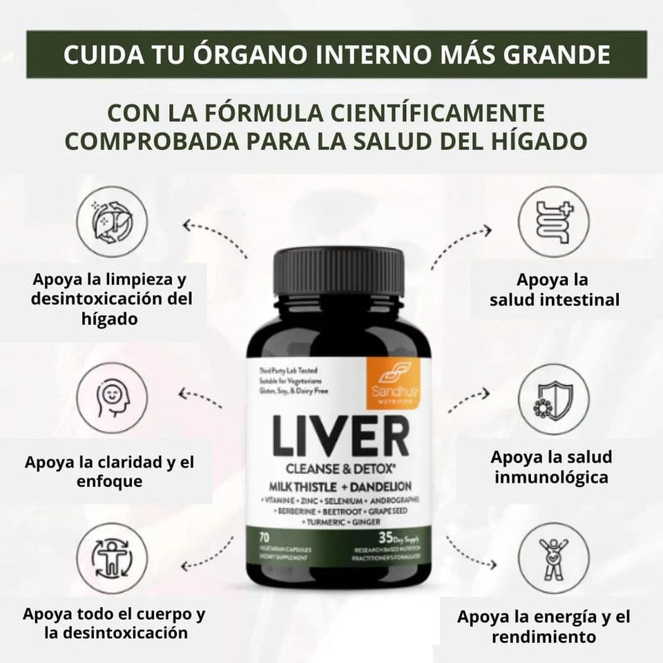LIVER CLEANSE TU HIGADO LO NESECITA